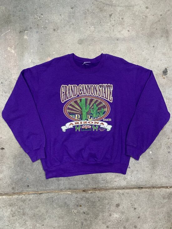 Gildan Other - Vintage 90's Retro Arizona Grand Canyon State Graphic Crewneck Sweater